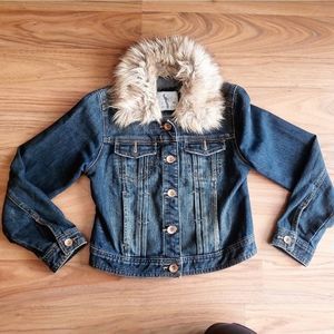 Justice | Jean Jacket with faux fur - 10
